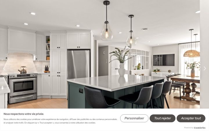 Screenshot of creationsandeco.com