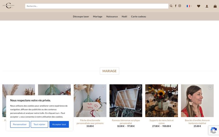 Screenshot of creationsdelodie.com