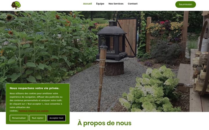 Screenshot of creationsplanglois.com