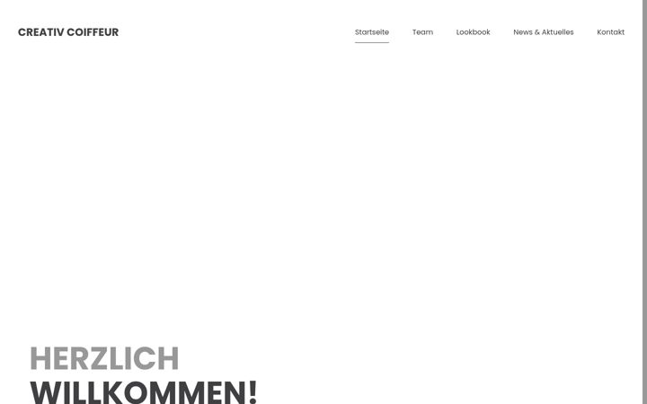 Screenshot of creativ-coiffeur.de