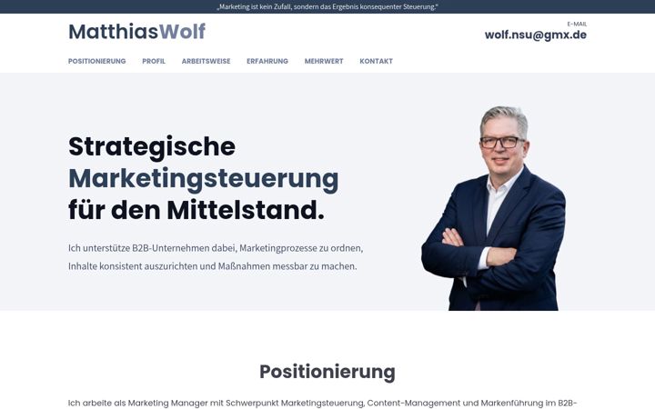 Screenshot of creativ4media.de