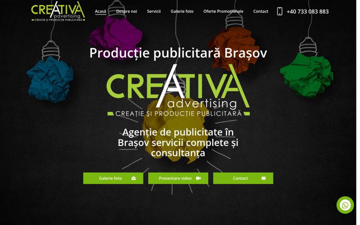 Screenshot of creativa.ro