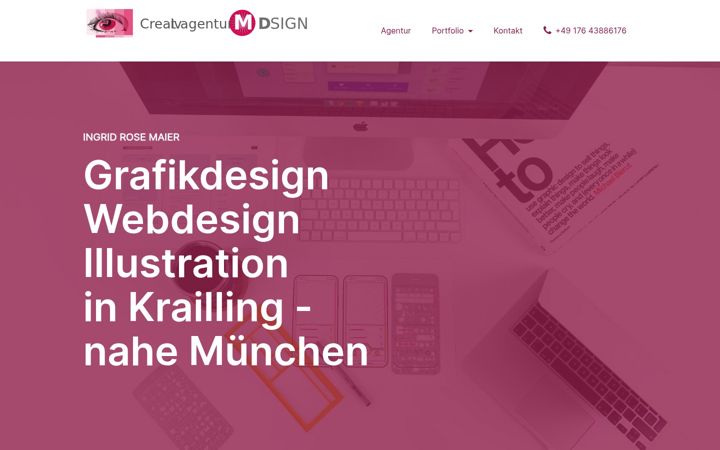 Screenshot of creativagentur-muenchen.de