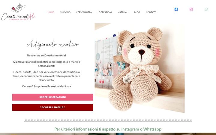 Screenshot of creativamentale.com