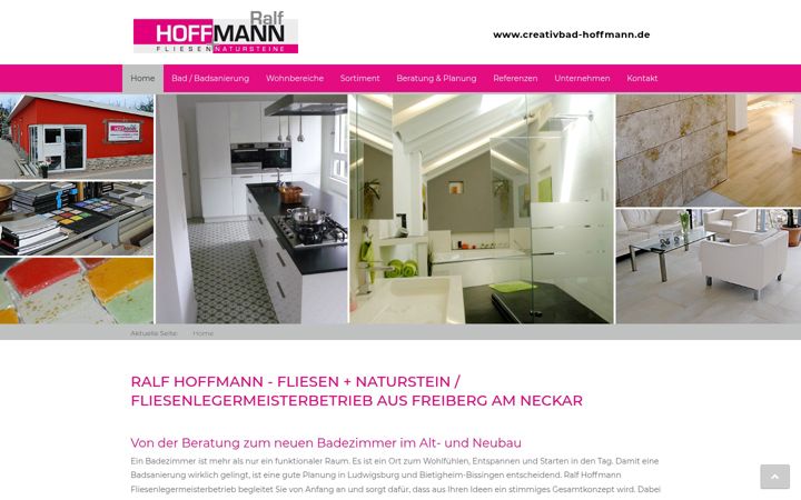 Screenshot of creativbad-hoffmann.de