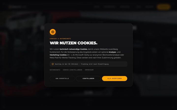 Screenshot of creativcube.de