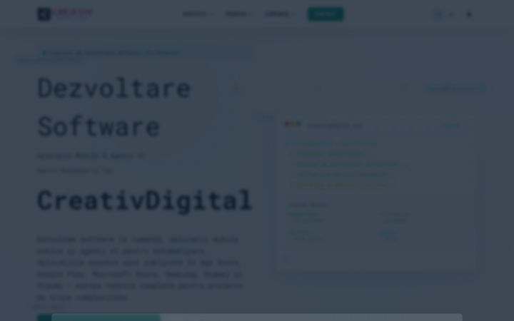 Screenshot of creativdigital.ro