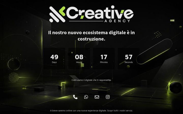 Screenshot of creative-agency.it