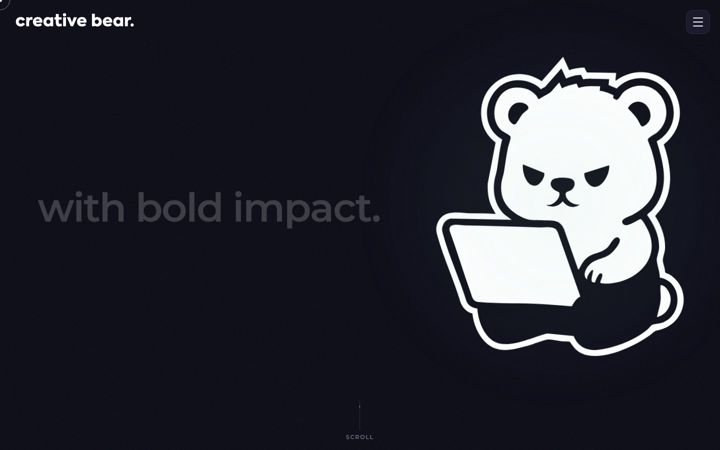 Screenshot of creative-bear.com