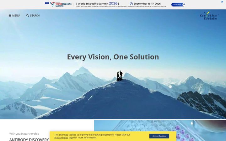Screenshot of creative-biolabs.com