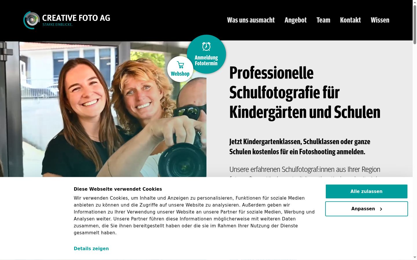 Screenshot tal-banner tal-kunsens muri qabel kwalunkwe interazzjoni
