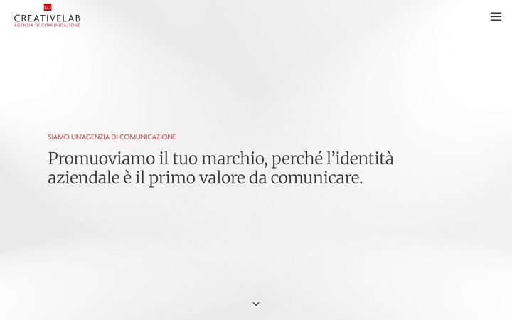 Captura de pantalla de creative-lab.it