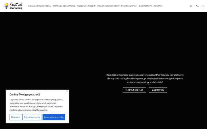 Screenshot of creative-marketing.pl