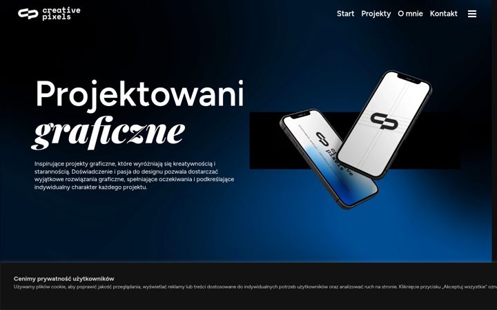 Screenshot of creative-pixels.pl