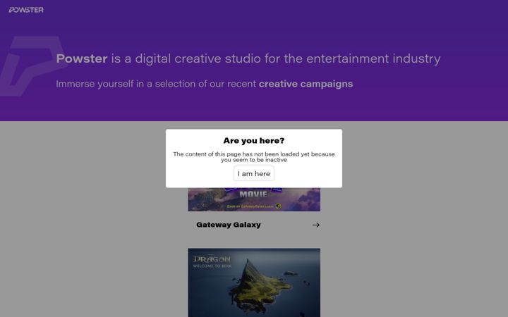 Screenshot of creative-powster.com
