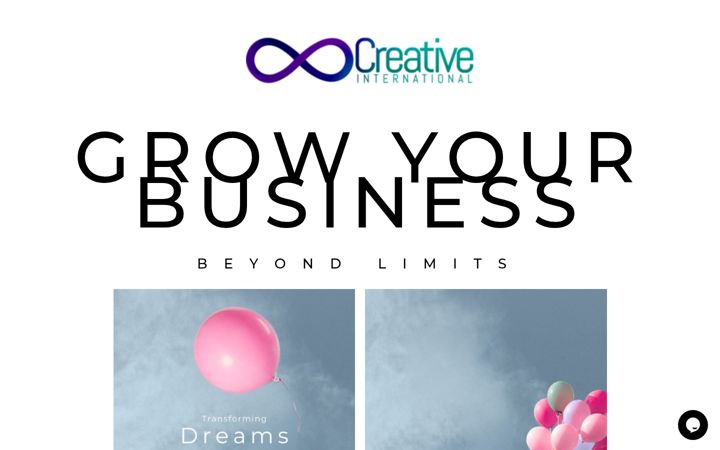 Screenshot of creative.international