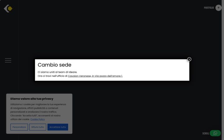 Screenshot of creativeadv.eu