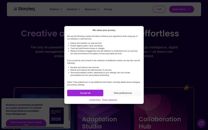Screenshot of creativeautomation.com