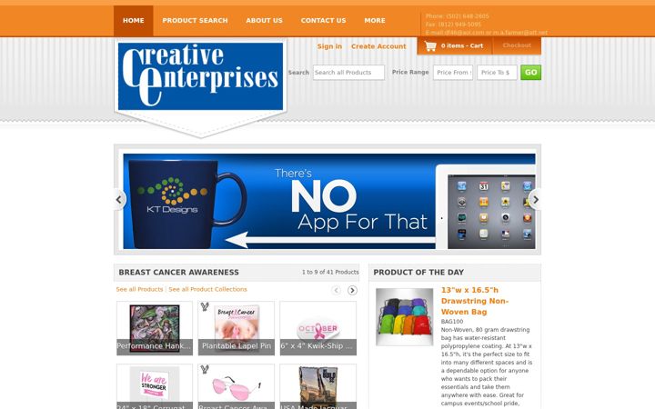 Screenshot of creativecompanies.com