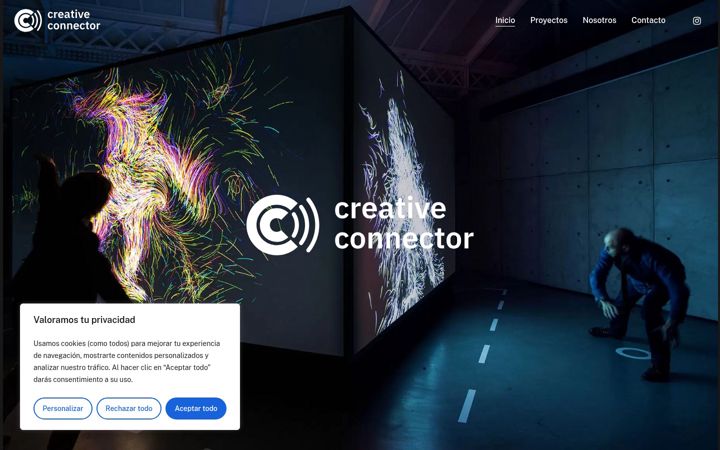 Screenshot of creativeconnector.es