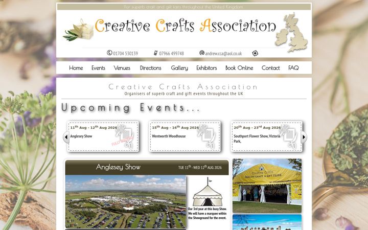 Screenshot ta' creativecrafts-online.co.uk