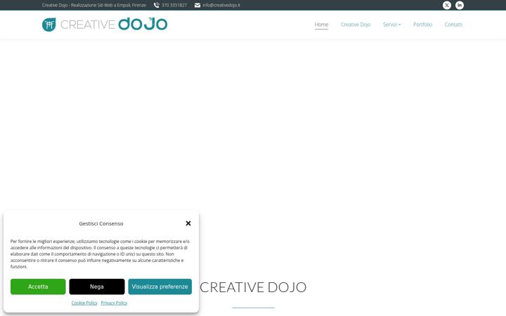 Screenshot of creativedojo.it