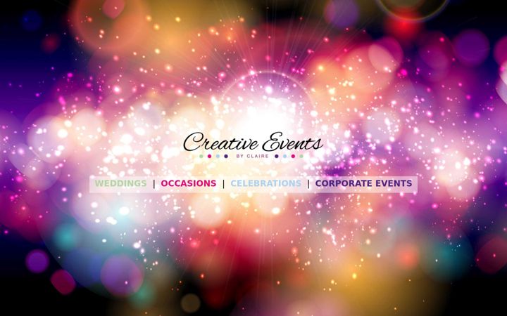 Screenshot of creativeeventsbyclaire.co.uk