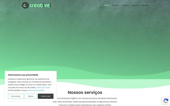 Screenshot του creativei.com.br