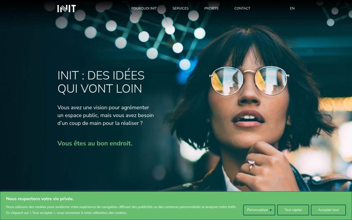 Screenshot of creativeinit.io