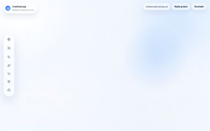 Screenshot of creativeloop.sk