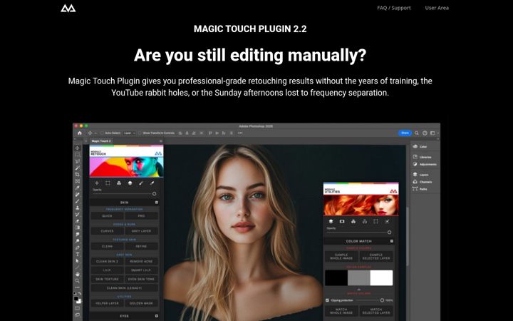 Screenshot of creativemagicpanel.com