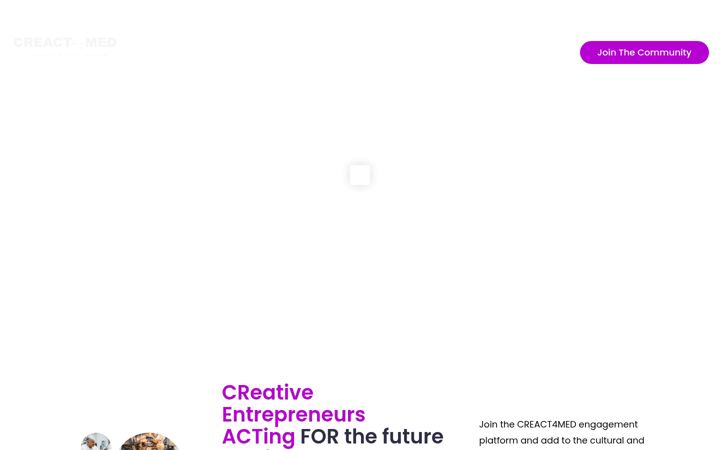 Screenshot of creativemediterranean.com