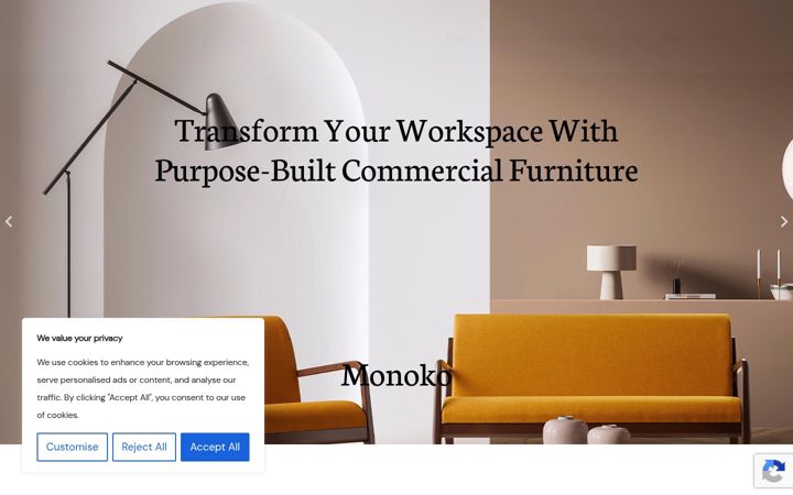 Screenshot of creativeoffice.co.uk