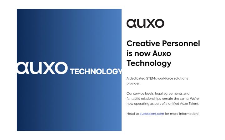 Screenshot of creativepersonnel.co.uk