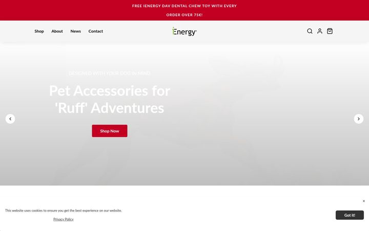 Screenshot of creativepetalliance.com