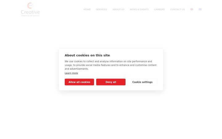 Screenshot of creativephs.com