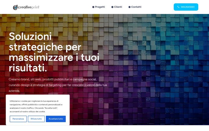 Screenshot of creativeprint.it