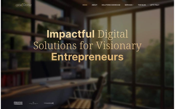 Screenshot of creativersis.com