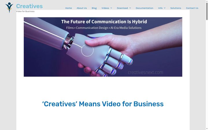 Screenshot of creativesnext.com