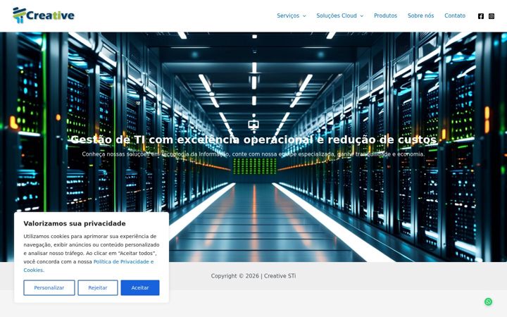 Screenshot of creativesti.com.br