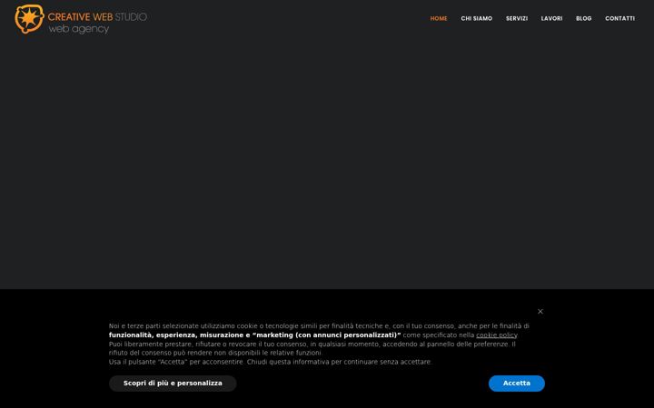Screenshot of creativewebstudio.it