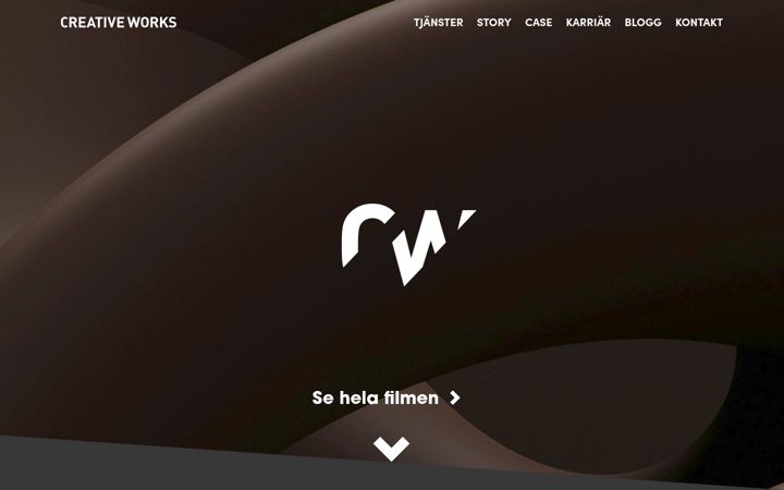 Screenshot of creativeworks.se