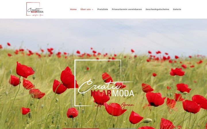 Screenshot of creativhaarmoda.de