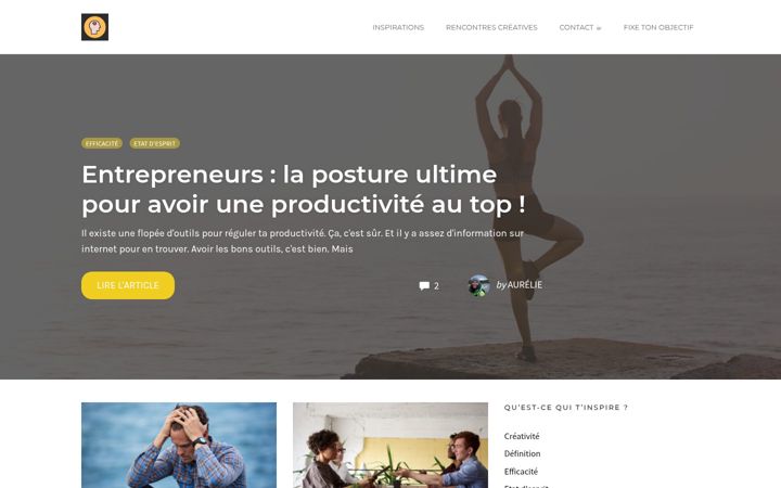 Screenshot of creativite-intuitive.fr