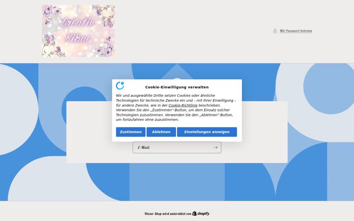Screenshot of creativkibac.de