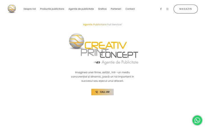 Screenshot of creativprint.ro