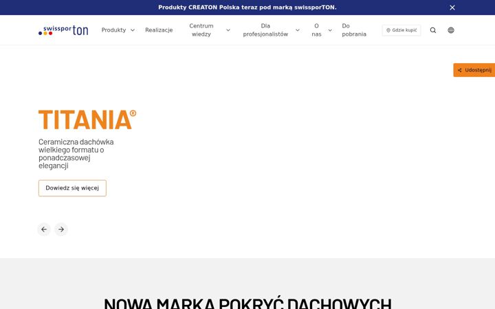Screenshot of creaton.pl