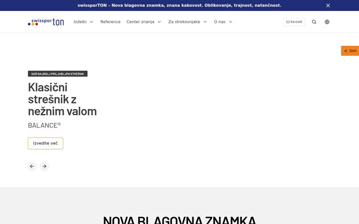 Screenshot von creaton.si