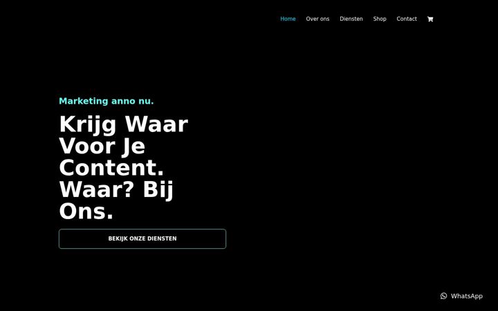 Screenshot of creatons.nl