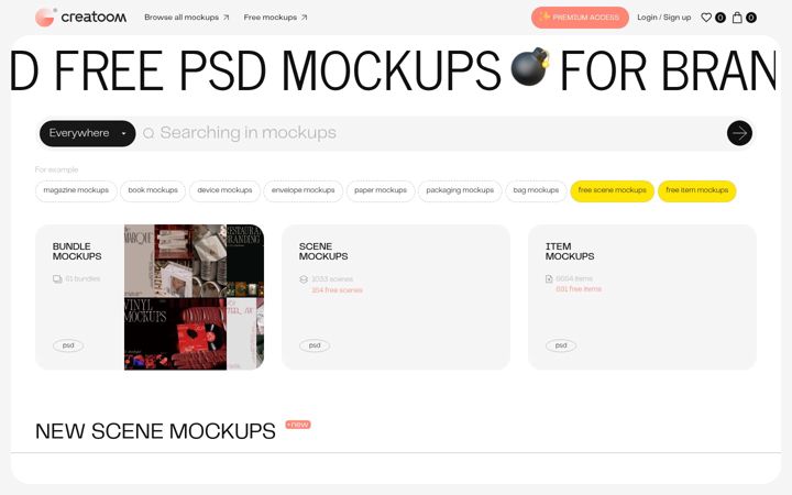 Screenshot of creatoom.com